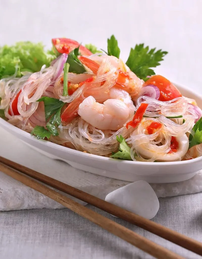 204D Seafood Vermicelli Salad