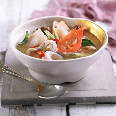 207D Clear Tom Yum Seafood Soup